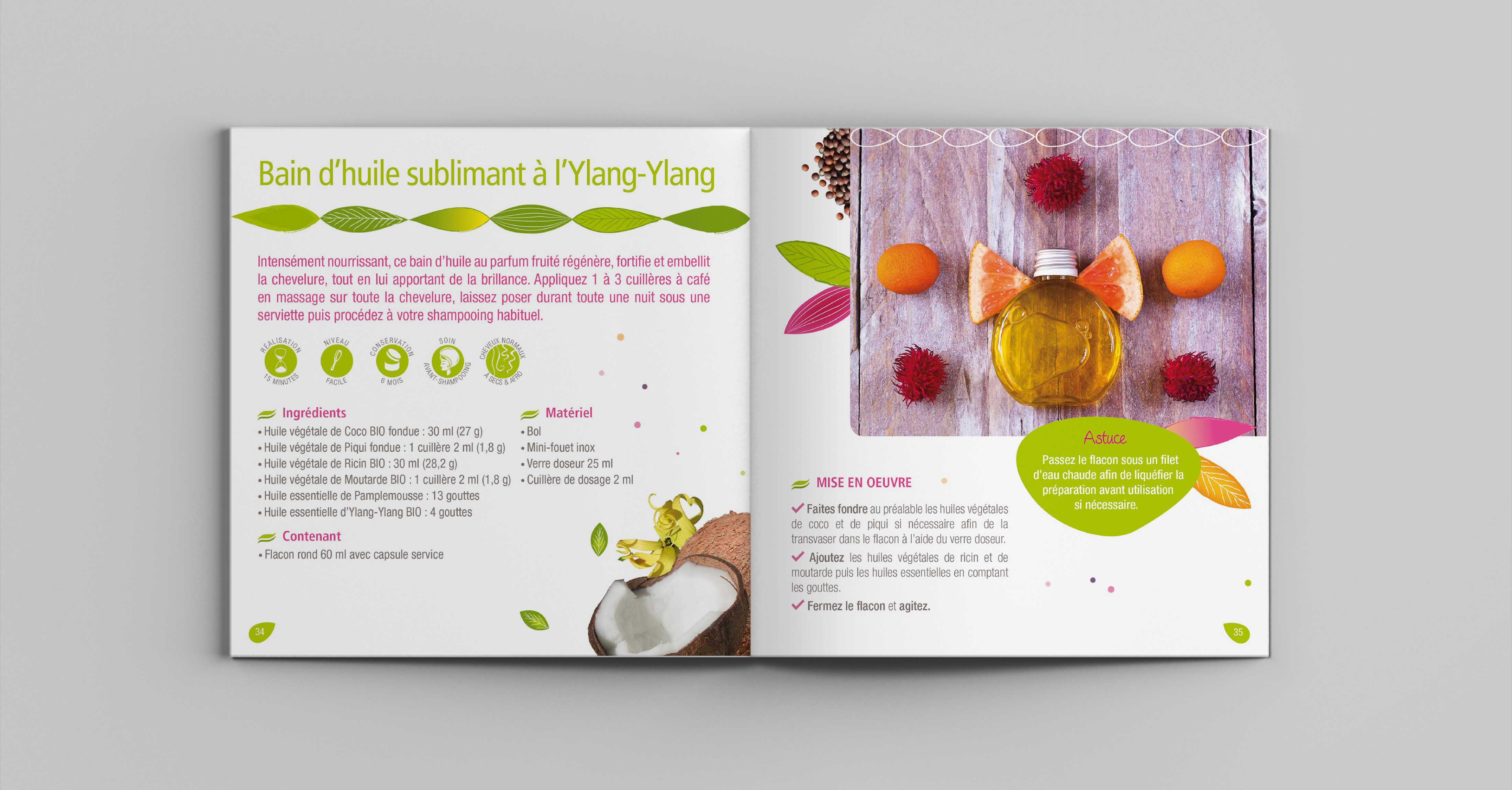 Beauté des Cheveux livre Aroma-Zone