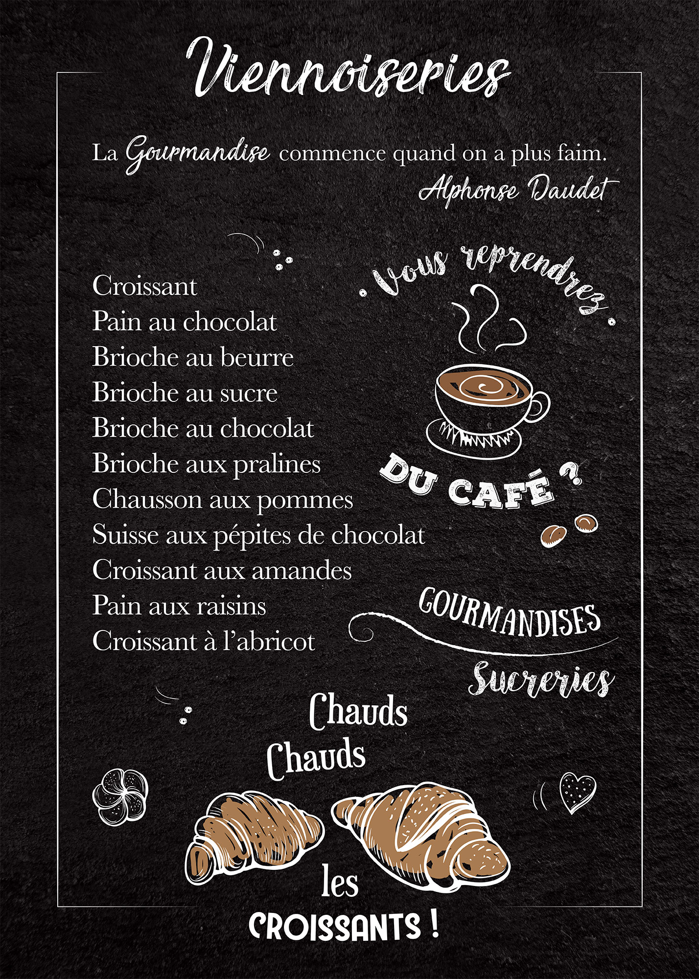Autant de Pains Affiche Viennoiseries