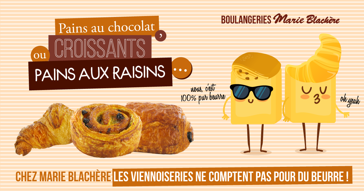 Boulangerie Marie Blachère Post Viennoiseries Pur Beurre