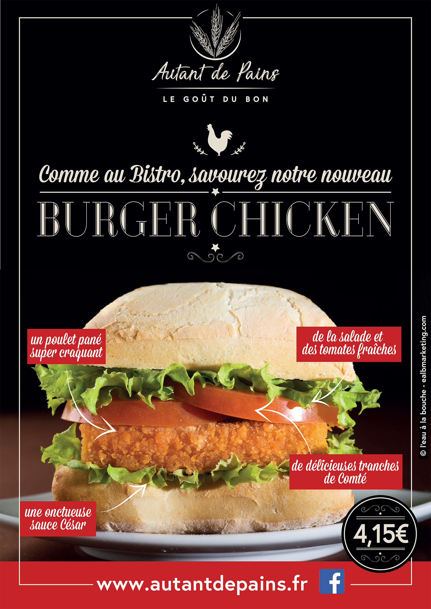 Affiche Offre Burger