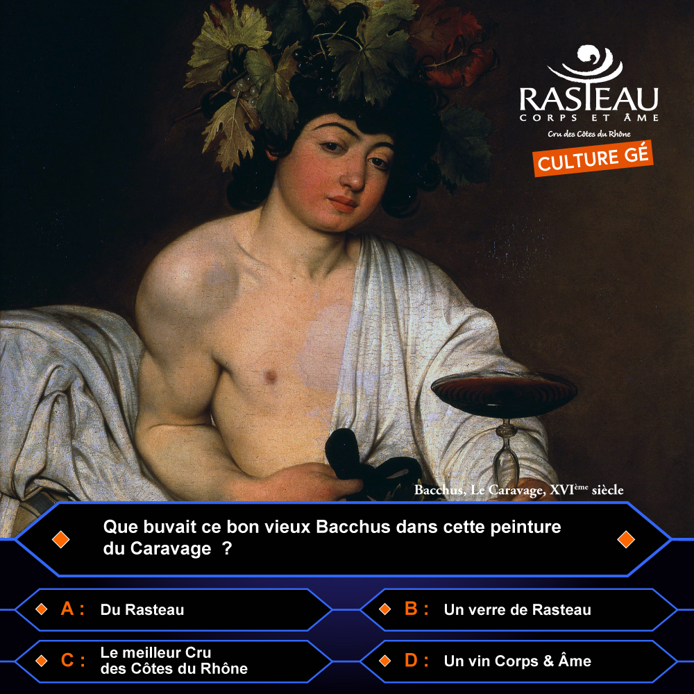 Rasteau Humour Bacchus